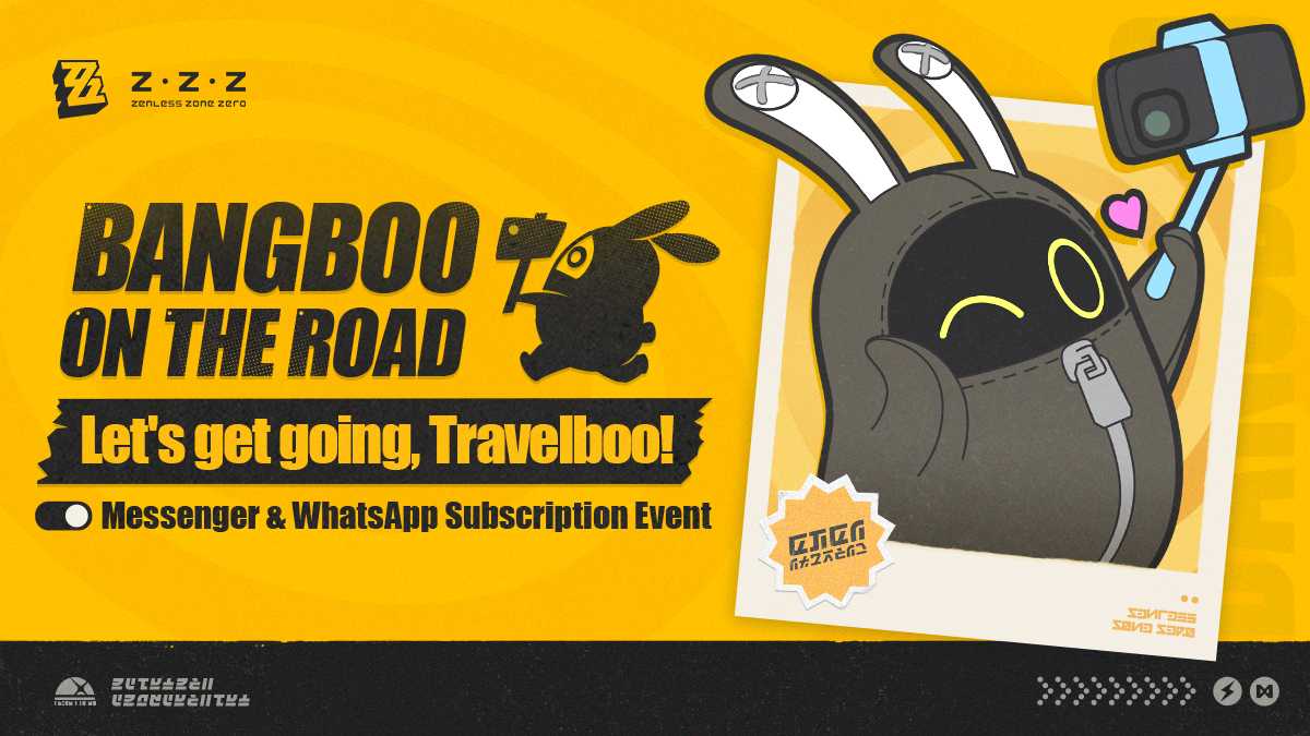 Bangboo on the Road: событие подписки на Messenger и WhatsApp уже началось! Участвуйте в Полихромах!